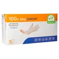 Medi-Inn® unisex Einmalhandschuhe COMFORT transparent Größe S, 100 St.