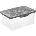 Rotho Box Ranger A4 Transparent/Grau 13,