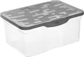 Ranger Aufbewahrungsbox 13l mit Deckel, Kunststoff PP BPAfrei, anthrazit, A4/...