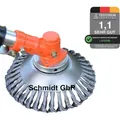 Unkrautbürste Wildkrautbürste 25,4 mm für Benzinrasenmäher Gartengerät