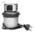 Schreibtisch-Einbausteckdose 230V/16A Steckdose 4-fach versenkbar Tisch-Einbau