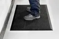 Premium-Ergonomiematte,  0,6 x 0,9 m, schwarz (Farbe: schwarz)