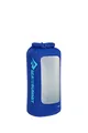 Sea to Summit - Lightweight Dry Bag View S 5L - Wasserdichte Tasche - Sichtfenster - Rollverschluss - Recycling-Gewebe - Befestigung & D-Ring - Wandern - 16.8 x 14 x 32cm - Surf Blue - 52g