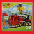 LEGO DUPLO 10592 Löschfahrzeug Feuerwehrauto Leiterwagen Drehleiter Neu selten