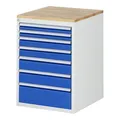 Rau Schubladenschrank Buche-Top und 7 x Schubl.-L 2x60 2x90 2x120 1x180mm