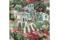 Rasch Vliestapete Rasch Tropical House, Botanical, rot weiß 687408
