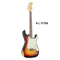 Fender 1964 L-Series Stratocaster Heavy Relic Faded Aged Target 3-Color Sunburst E Gitarre