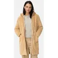 camel active Langmantel mit Kapuze Langarm Kapuze beige XXL (46)