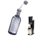 mixcover Glasflasche kompatibel mit SodaStream Crystal 2.0 mit 10% mehr Volumen,