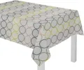 Wirth Tischdecke "ZIRBELLO" Gr. 2, grün, B/L: 120cm x 120cm, 1 Stk., eckig