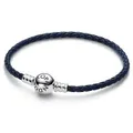 Pandora Armband Tyrkysový koený náramek s mulí Moments 598951C01 - Länge: 19 cm