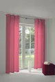 Adam Vorhang "Uni Collection" Gr. 2, pink, 175cm, Ösen, 145cm