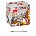 50x TOX Nageldübel 5 x 40 mm Attack Einschlagsperre Senkkopf Sägezahngewinde