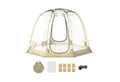COSTWAY Wurfzelt, Personen: 6, Pop Up Zelt wetterfest, 265x265cm, bis -15℃