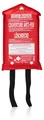 Smartwares 10.014.60 Feuerlöschdecke BBD130, 100 x 100 cm, Weiß, 320 mm, 285 mm, 365 mm, 586 g