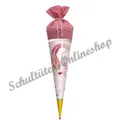 Roth 70 cm Schultüte rund mit Stoffverschluss  Einhornträume Unicorn