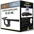 Starre Anhängerkupplung für SUBARU XV 11.2017-jetzt Typ GT G.D.W. NEU