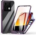 LuxusKollektion Displayschutzglas Hülle für Xiaomi Redmi Note 13 Pro 5G Magnetisch 360° Schutz Stoßfest