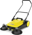 Kärcher Kehrmaschine S 6 Twin 1.766-460.0 | Handkehrmaschine | 2 Seitenbesen | 38L Behälter | 860mm Kehrbreite