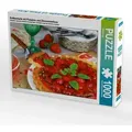 Erdbeertorte mit Pistazien und Zitronenmelisse (Puzzle)