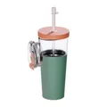 842591058400 Asobu - Marina Pastel Green - 845 ml 2 in 1 Travel Mug with Straw A