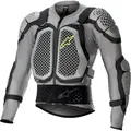 Alpinestars Bionic Action V2, Protektorenjacke - Grau/Schwarz/Neon-Gelb - S