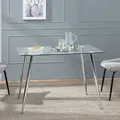 Glastisch Hyrynsalmi Chrom