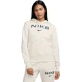 Nike NSW PHNX FLC STD PO LOGO Hoodie Damen - beige