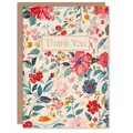 Artery8 Elegantes Aquarell-Frühlings-Blumenmuster Dankeskarte Freundschaftskarte