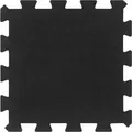 vidaXL Bodenfliesen aus Gummi 16 Stk Schwarz 16 mm 30x30 cm 155671