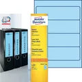 AVERY Zweckform Ordnerrücken Etiketten 61 x 192 mm blau 400 Etiketten