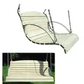 Hollywoodschaukel Sitzbank für Gartenschaukel Schaukelbank 90 cm aus Holz Holzschaukel
