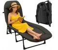 Faltbares Campingbett 150 kg UV-Schutz Camping-Liegestuhl Kanadischer Liegestuhl