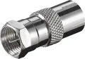 goobay F Adapter F Stecker Koax Buchse