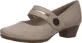 Jana Pumps, Absatz bis 25 mm in grau, Gr. 41