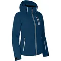 Bergson Skijacke NICE Damen Skijacke, wattiert, 20000 mm Wassersäule, Normalgrößen, poseido blau normal | 42