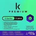K PREMIUM Total Security 2026 5 Geräte / PC 2 Jahre | VPN Passwort Manager 2027
