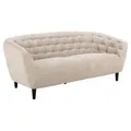 Actona Sofa Ria Stoff Beige 3-Sitzer
