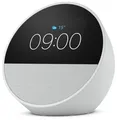 Amazon Echo Spot (2024) Wlan Lautsprecher mit Bluetooth Amazon Alexa  Weiß