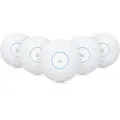 UbiQuiti Access-Point UniFi U7-Pro-5, Indoor, bis 10788 Mbit/s, Wi-Fi 7 Triband, Deckenmontage, 5 Stück