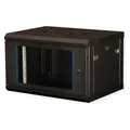 Value 19-Zoll Wandgehäuse 6HE 600x450mm schwarz, Bausatz (6 HE, 19 Zoll Rack) (26990823)
