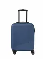 travelite Hartschalen-Trolley Bali, ABS, Doppelrollen, Grün, Blau, Grau