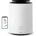 Duux Threesixty 2 Smart Keramik Heizlüfter - 360° Elektrische Heizung Mit 1800 Watt & 3 Leistungsstufen Elektroheizung - Heizlüfter Energiespare... - Weiß