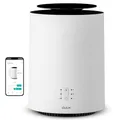 Duux Threesixty 2 Smart Keramik Heizlüfter Leise - 360° Elektrische Heizung Mit 1800 Watt & 3 Leistungsstufen Elektroheizung - Heizlüfter Energiesparend Mit Intelligenter Steuerung - Heizgerät Weiß