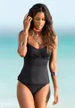 s.Oliver Bügel-Tankini-Top "Spain", mit Wickeloptik, Gr. 36 - Cup C, schwarz Cup C