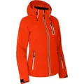 Bergson Skijacke NICE Damen Skijacke, wattiert, 20000 mm Wassersäule, Normalgrößen, Paprika normal | 42