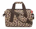 reisenthel Allrounder Schultertasche Reisetasche Leo Macchiato beige dunkelbraun