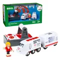 BRIO World 33510 IR Express Reisezug - Elektrische Lokomotive mit Fernsteuerung