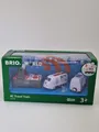 BRIO World 33510 IR Express Reisezug - Lokomotive - mit Elektro Funktion