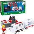 BRIO World 33510 IR Express Reisezug - Elektrische Lokomotive mit Fernsteuerung